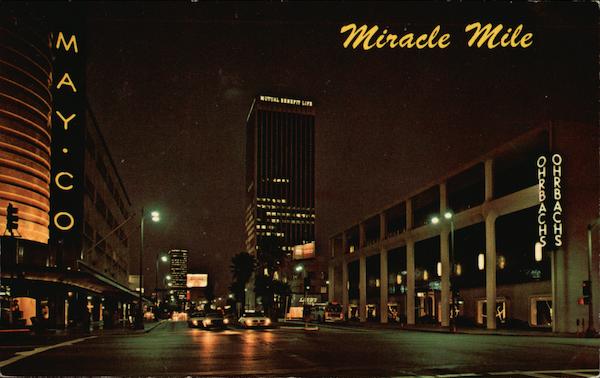 Wilshire Boulevard Los Angeles California