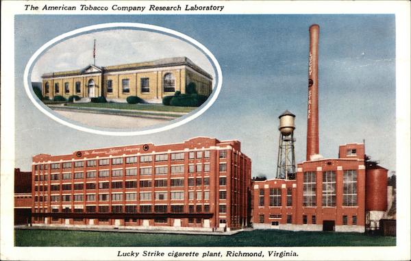 The American Tobacco Company Research Laboratory Richmond Virginia