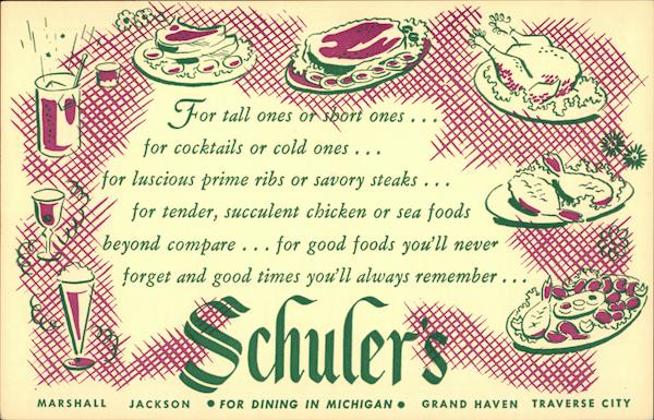 Schuler's Restaurants Michigan