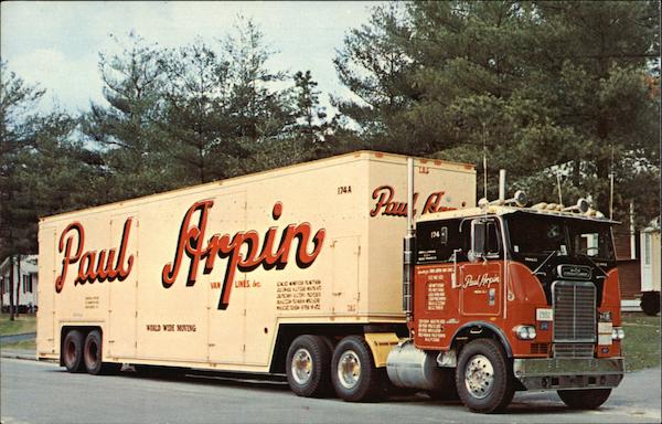 Pail Arpin Van Lines Trucks