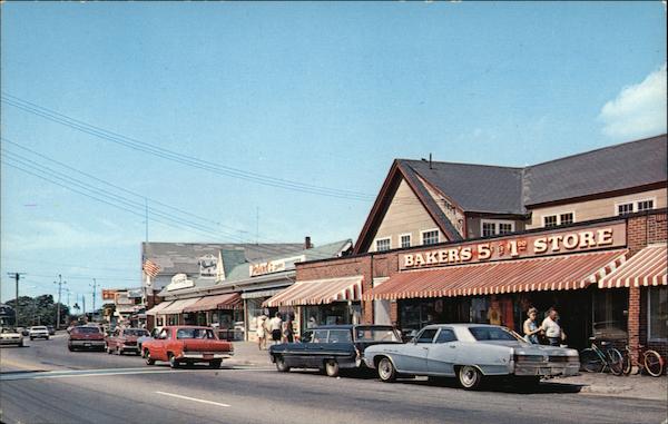 Main Street, Buzzards Bay Massachusetts Hugo Poisson