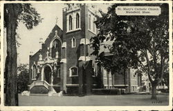 St. Mary's Catholic Church Postcard