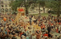 Mardi Gras Parade - Bienville Square Mobile, AL Postcard Postcard Postcard