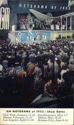 GM Motorama of 1953 Postcard