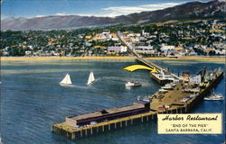 Harbor Restaurant Postcard
