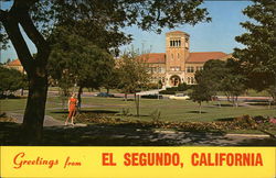 Greetings From El Segundo, California Postcard Postcard Postcard