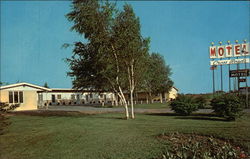 Crossroads Motel Postcard