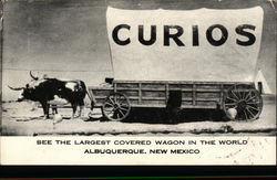 Largest Covered Wagon in the World Albuquerque, NM Postcard Postcard Postcard