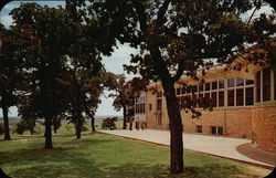 North Texas State College Postcard