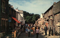 Main Street Heysham, England Lancashire Postcard Postcard Postcard