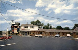 Dean's Motel Postcard