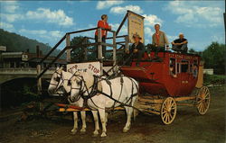 T. L. T. Stagecoach Line Cass, WV Postcard Postcard Postcard