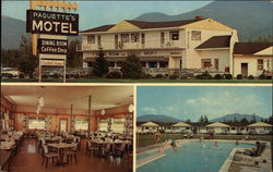 Paquette's Motel Twin Mountain, NH Postcard Postcard Postcard