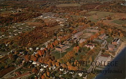 Aerial View of Thiel College Postcard