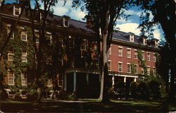 Bates College - Parker Hall Lewiston, ME Postcard Postcard Postcard