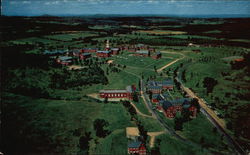 Colby College Campus Mayflower Hill Postcard