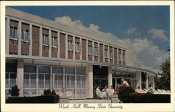 Woods Hall, Murray State University Postcard