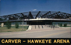 Carver - Hawkeye Arena at The University of Iowa Postcard
