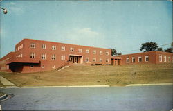 Swint Hall, Administrative Library Postcard