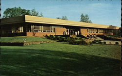 Calvin Coolidge Library, Castleton State College Postcard