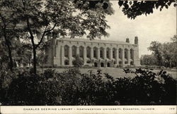 Charles Deering Library, Northwestern University Charles Deering Library, Northwestern University