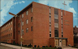 St. Thomas Hall Scranton, PA Postcard Postcard Postcard