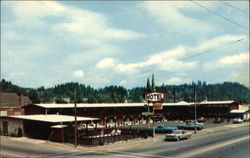 New Timber's Motel & Restaurant Postcard