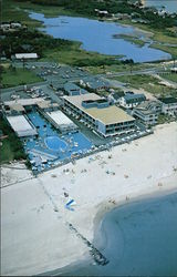 Blue Water Resort Hotel Postcard