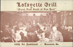 Lafayette Grill Brunswick, GA Postcard Postcard Postcard