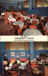Hotel Lenox - Tedberry Room Postcard