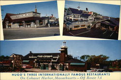 Hugo's Three Internationally Famous Restaurants Postcard