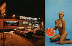 TOPLESS Tomboy Club Miami, FL Risque & Nude Postcard Postcard Postcard