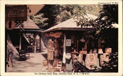 The Chimney Rock Shop North Carolina Postcard Postcard Postcard