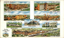 Kellogg Company Plants Battle Creek, MI Postcard Postcard Postcard