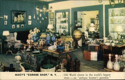 Macy's Corner Shop Postcard