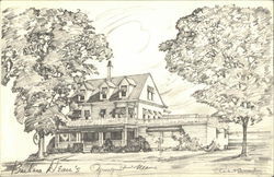 Barbara Deau's Restaurant Postcard