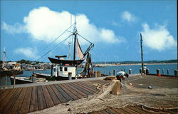 Wellfleet Harbor Massachusetts Postcard Postcard Postcard