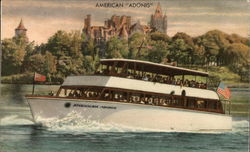 American "Adonis" Alexandria Bay, NY Postcard Postcard Postcard