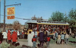 Connecticut Electric Railway Trolley Museum Postcard