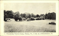 Friendship Tourist Camp Putney, VT Postcard Postcard Postcard