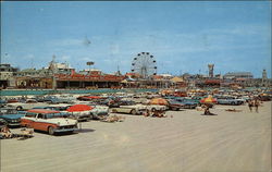 Colorful Boardwalk Postcard