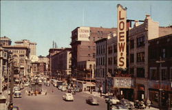 Weybosset Street Providence, RI Postcard Postcard Postcard