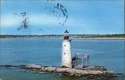Ram Island Ledge Light House Postcard