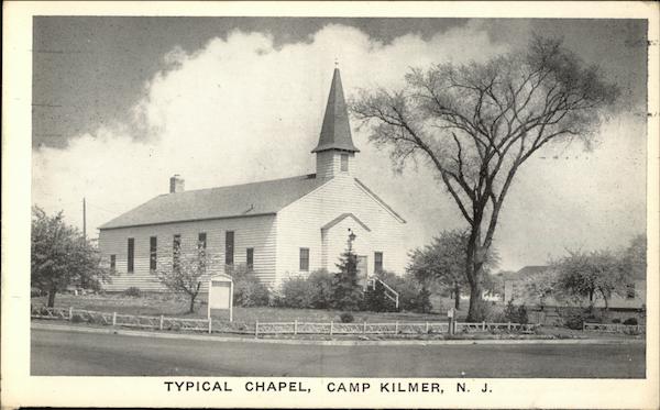 Typical Chapel Camp Kilmer New Jersey
