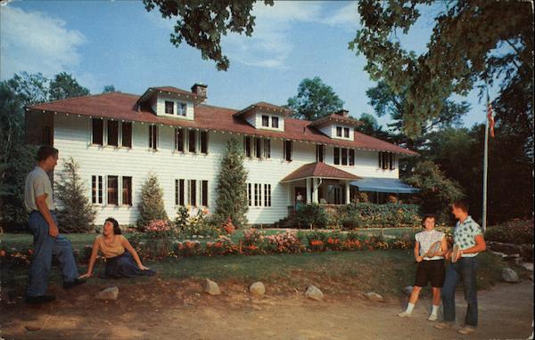 White House - Beautiful Main Building on Word of Life Island Schroon Lake New York