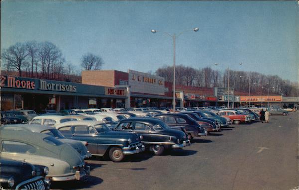 A View of the Shopping Center Hamden Connecticut