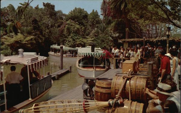 Jungle River Cruise Anaheim California Disney