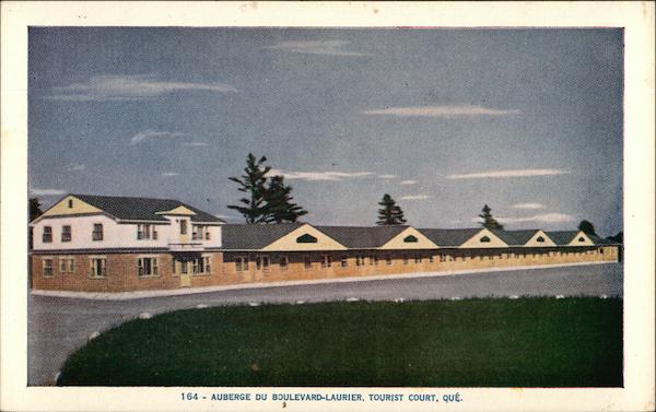 Tourist Court Auberge du Boulevard-Laurier PQ Canada