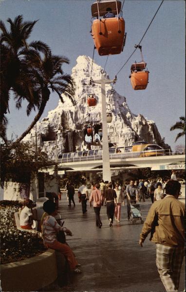 Matterhorn Mountain Anaheim California Disney