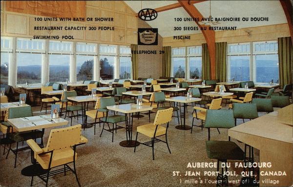 Auberge du Faubourg St. Jean Port Joli QC Canada Quebec